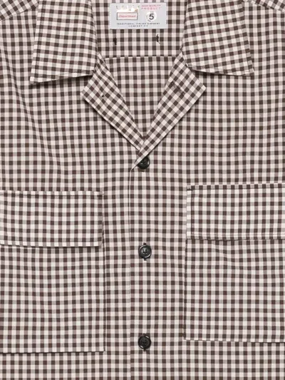 Department Five Gocentre Gingham-check Shirt Jacket In Multi
