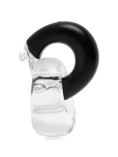 Monies Havana Interlocking-hoop Earrings In Multi