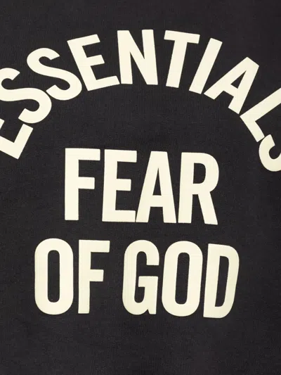 Essentials Logo-print Sweater In Black