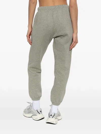 Essentials Drawstring Track Pants In Gray