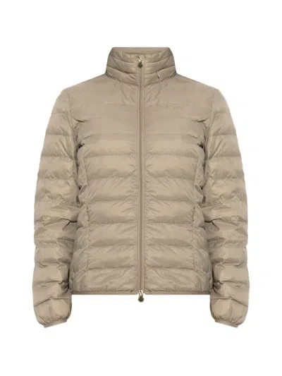 Ea7 Logo-print Padded Jacket In Pattern