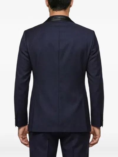 Franzese Collection Wool Single-breasted Blazer In Multi