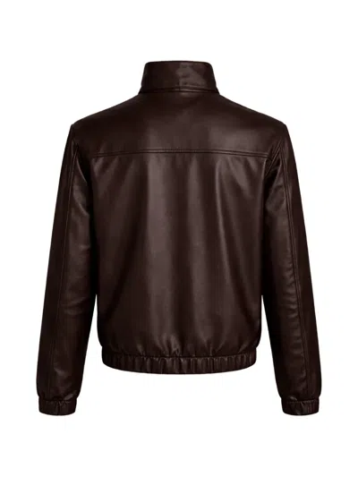 Franzese Collection Reversible Jacket In Brown