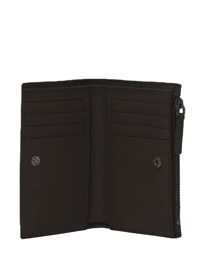 Orciani Grained-leather Wallet In Black