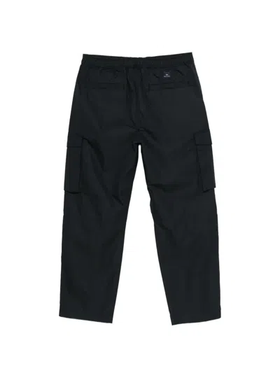 Paul Smith Belted Cargo Pants In Black