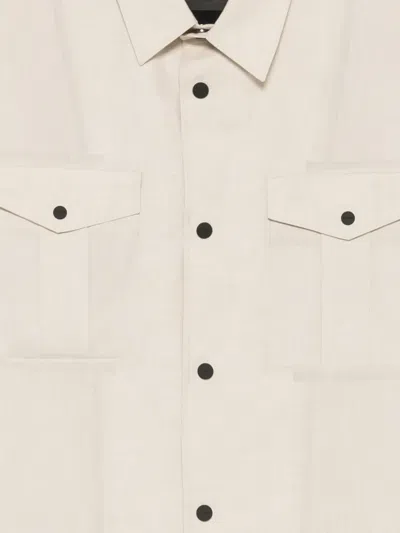 Rrd Flap-pocket Shirt Jacket In Neutral