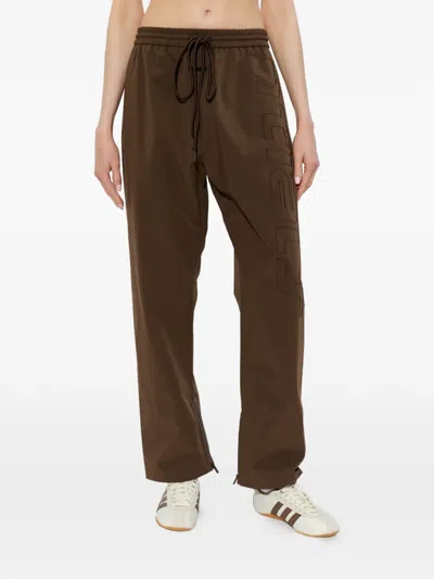 Essentials Active Trace Track Pants In Brown