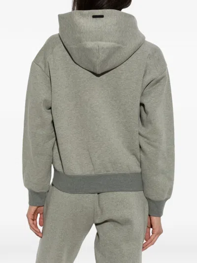 Essentials Half-zip Sweatshirt In Gray