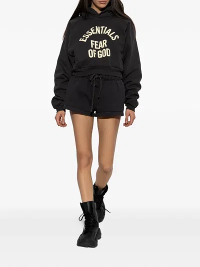 Essentials Drawstring Shorts In Black