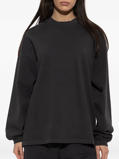 Essentials Logo-patch Sweater In Black