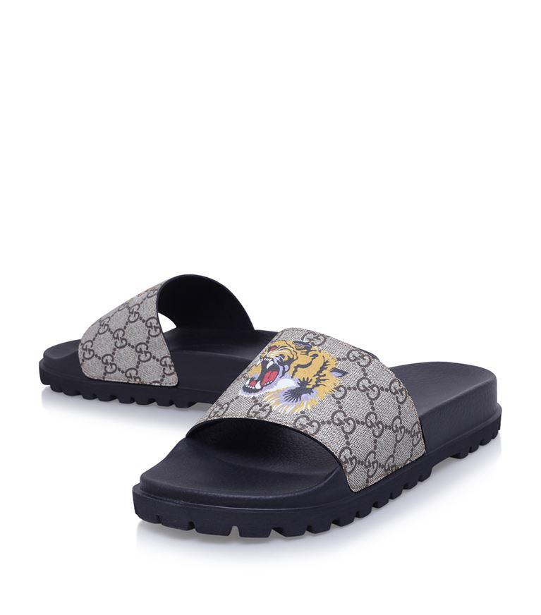 gucci pursuit tiger slides