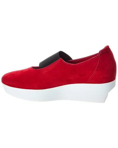 Arche Naskow Leather Sneaker In Red