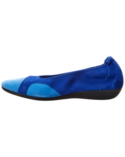 Arche Onally Leather Flat In Multi
