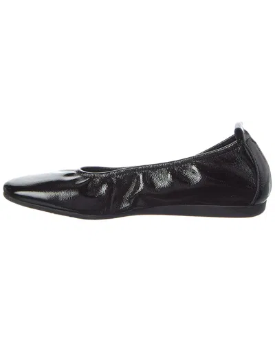 Arche Ninoka Leather Flat In Black