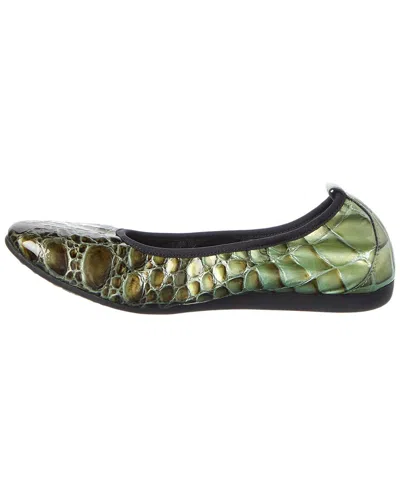 Arche Lanoho Leather Flat In Multi