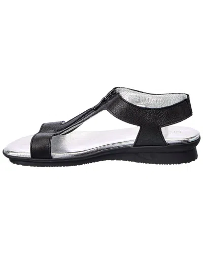 Arche Aurnaa Leather Sandal In Black