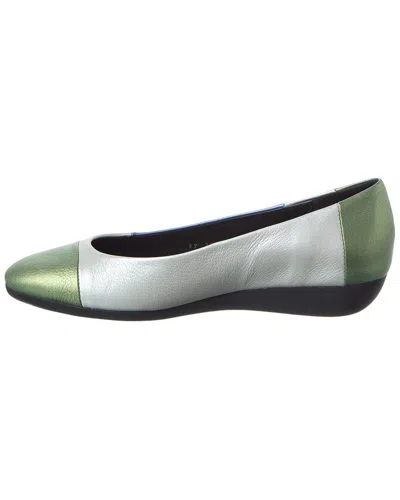 Arche Onyoko Leather Flat In Multi