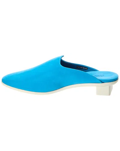 Arche Rayaki Leather Flat In Blue