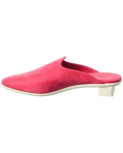 Arche Rayaki Leather Flat In Pink