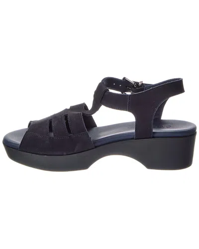 Arche Kimloo Leather Sandal In Black