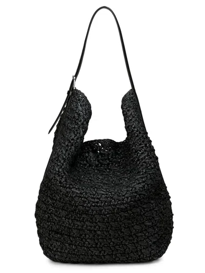 Totême Shoulder Bag Toteme Woman Color Black In Black