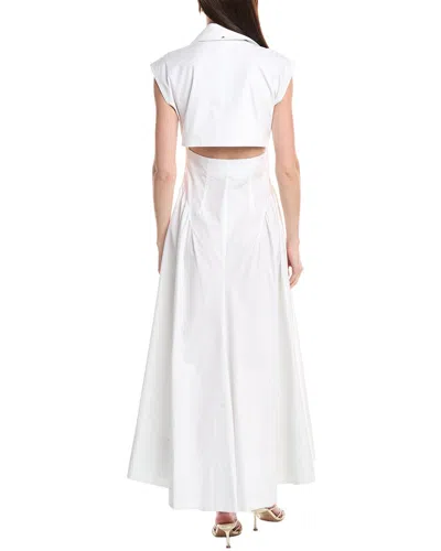 Max Mara Fabiana Maxi Dress In White