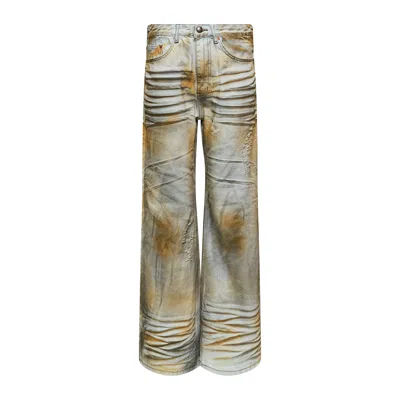 Andersson Bell Spray Bootcut Jeans In Multi