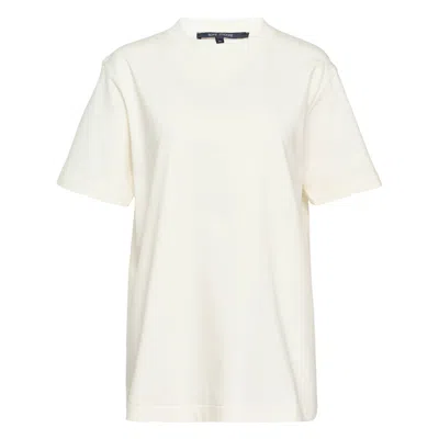 Sofie D'hoore Regular Fit Short Sleeve Tee In Neutral