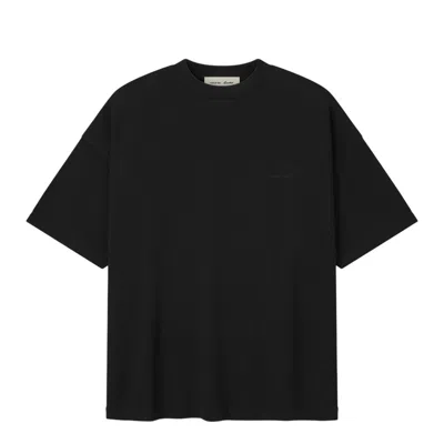 Essentials Signature 90s Short Sleeve Tee In Black
