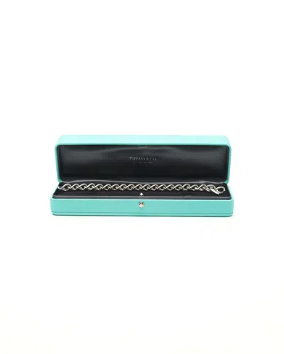 Tiffany & Co Forge Medium Link Bracelet In White