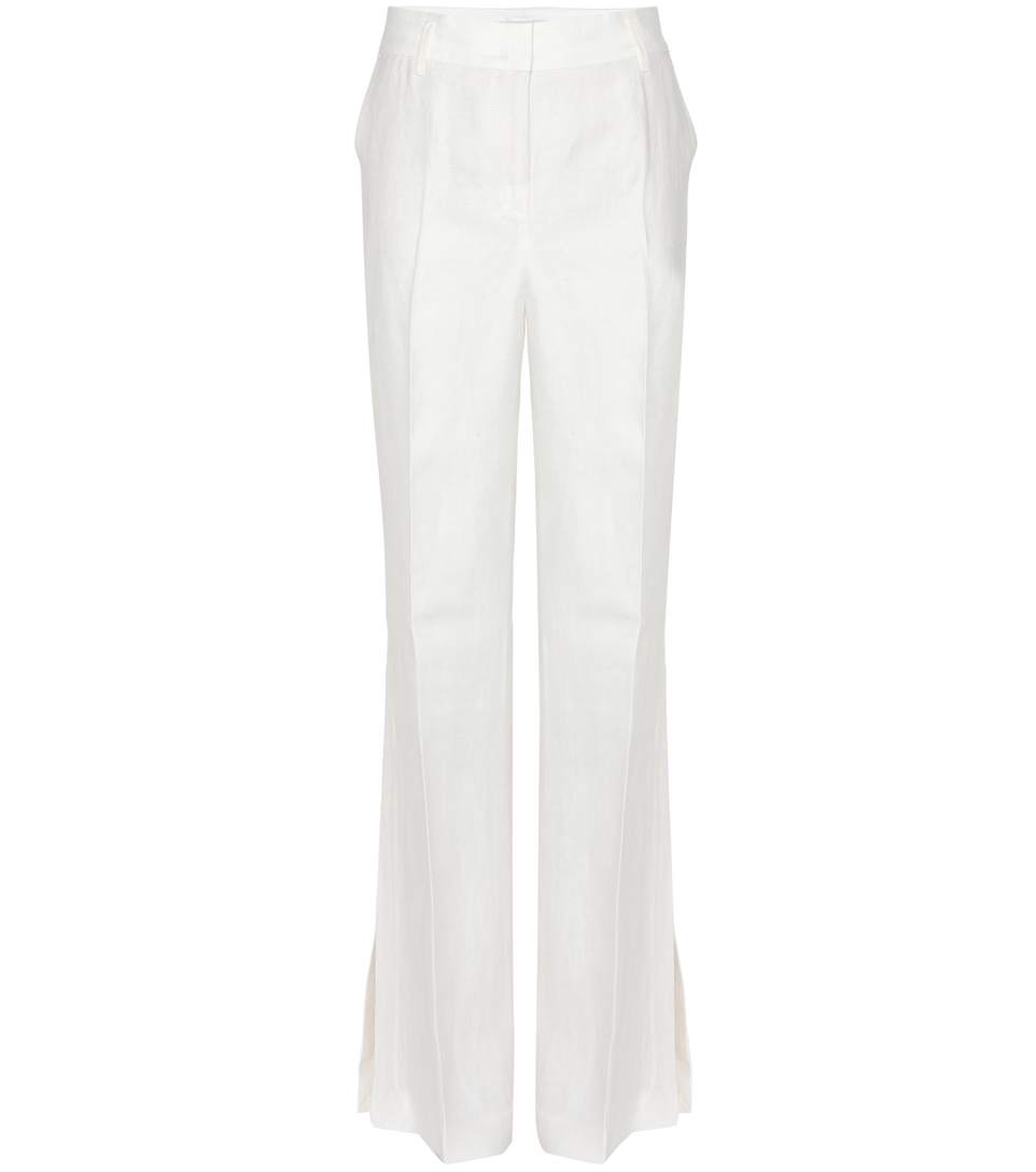 Dorothee Schumacher Natural Flow Trousers In White | ModeSens