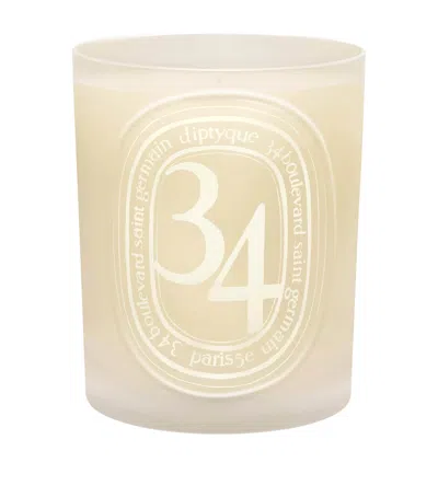 Diptyque 34 Boulevard Saint Germain Medium Candle 10.6 Oz. In Neutral
