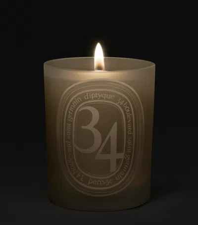 Diptyque 34 Boulevard Saint Germain Medium Candle 10.6 Oz. In Neutral