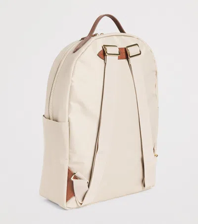 Harrods Nylon Backpack In Purple