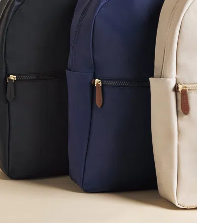Harrods Nylon Backpack In Purple