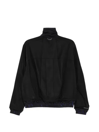 Ader Error Graphic-print Panelled Jacket In Black