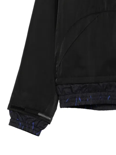 Ader Error Graphic-print Panelled Jacket In Black