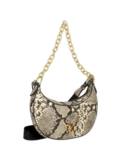 Off-white Snakeskin-effect Arrows Shoulder Bag In Pattern