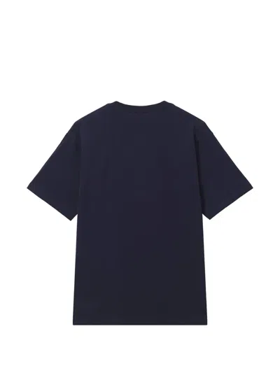 Chocoolate Logo-print T-shirt In Blue
