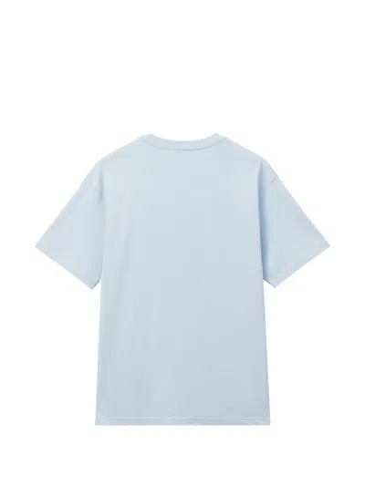 Chocoolate Logo-print T-shirt In Blue
