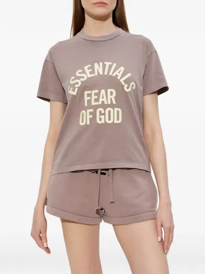 Essentials Logo-print T-shirt In White