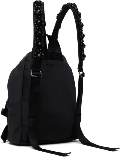 Simone Rocha Bow-embellished Backpack In Black