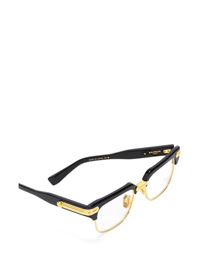 Balmain Square-frame Glasses In Black