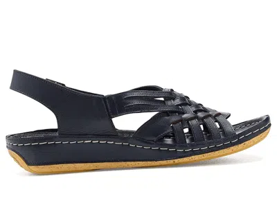 Spring Step Choi Wedge Sandal In Brown