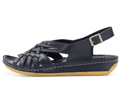 Spring Step Choi Wedge Sandal In Brown