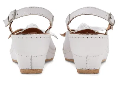 Spring Step Chassidy Wedge Sandal In White