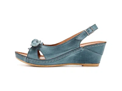 Spring Step Chassidy Wedge Sandal In Multi