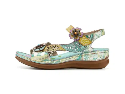 L'artiste By Spring Step Script In Green