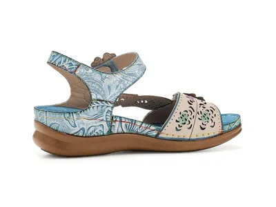 L'artiste By Spring Step Script In Blue