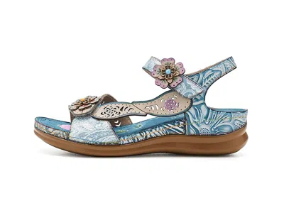 L'artiste By Spring Step Script In Blue